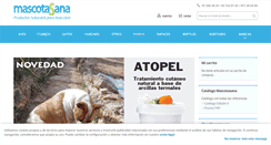 Desktop Screenshot of mascotasana.es