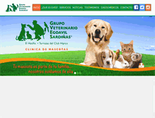 Tablet Screenshot of mascotasana.com